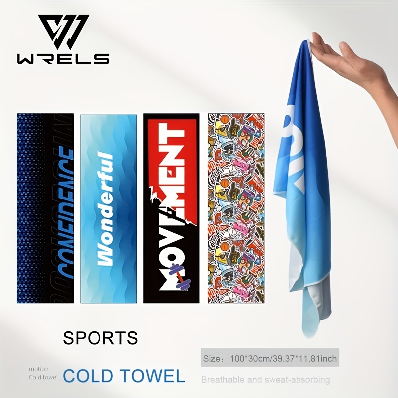 WRELS 아이스 실크 타월 빠른 건조 땀 흡수 냉감  - Herbal Yoga 리뷰 및 가격