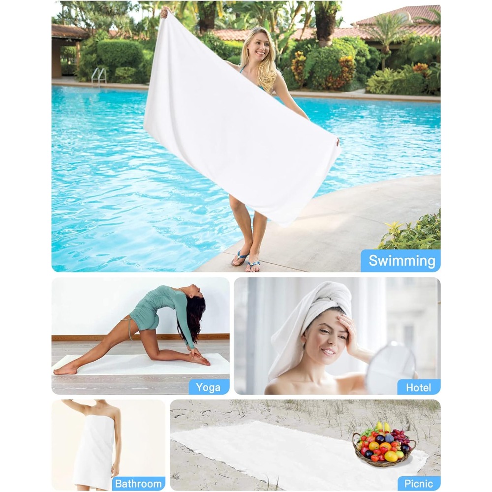 1pc 비치 타월 해변, 목욕, 수영장, 체육관, 요가 - Herbal Yoga 리뷰 및 가격