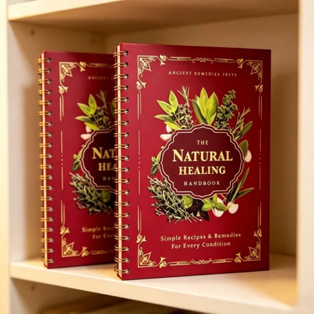 자연 치유 핸드북 모든 상태에 맞는 나선형 제본 허브  - Natural Herbal Wellness 리뷰 및 가격