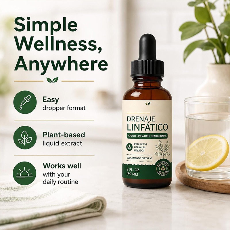 59ml 천연 허브 웰니스 드롭스 액상 림프 지원 배액 - Natural Herbal Wellness 리뷰 및 가격