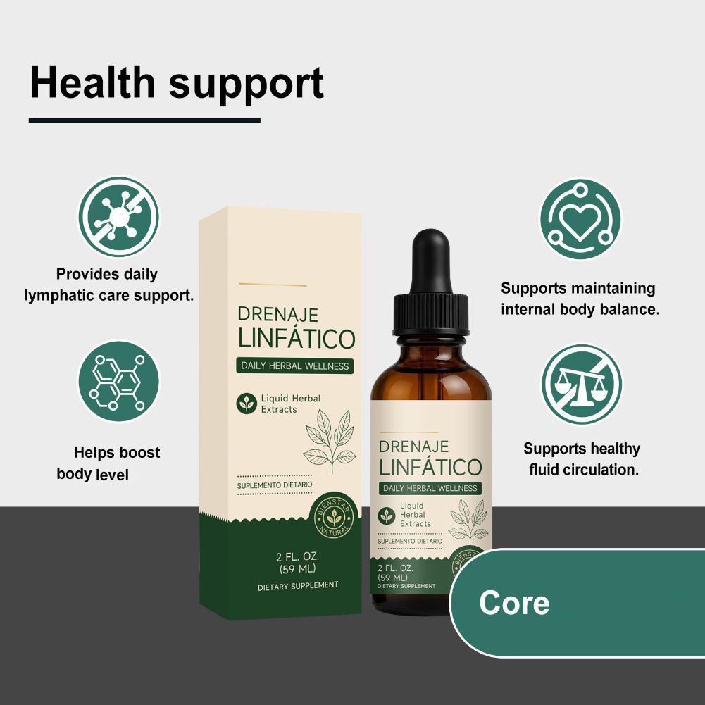 59ml 천연 허브 웰니스 드롭스 액상 림프 지원 배액 - Natural Herbal Wellness 리뷰 및 가격